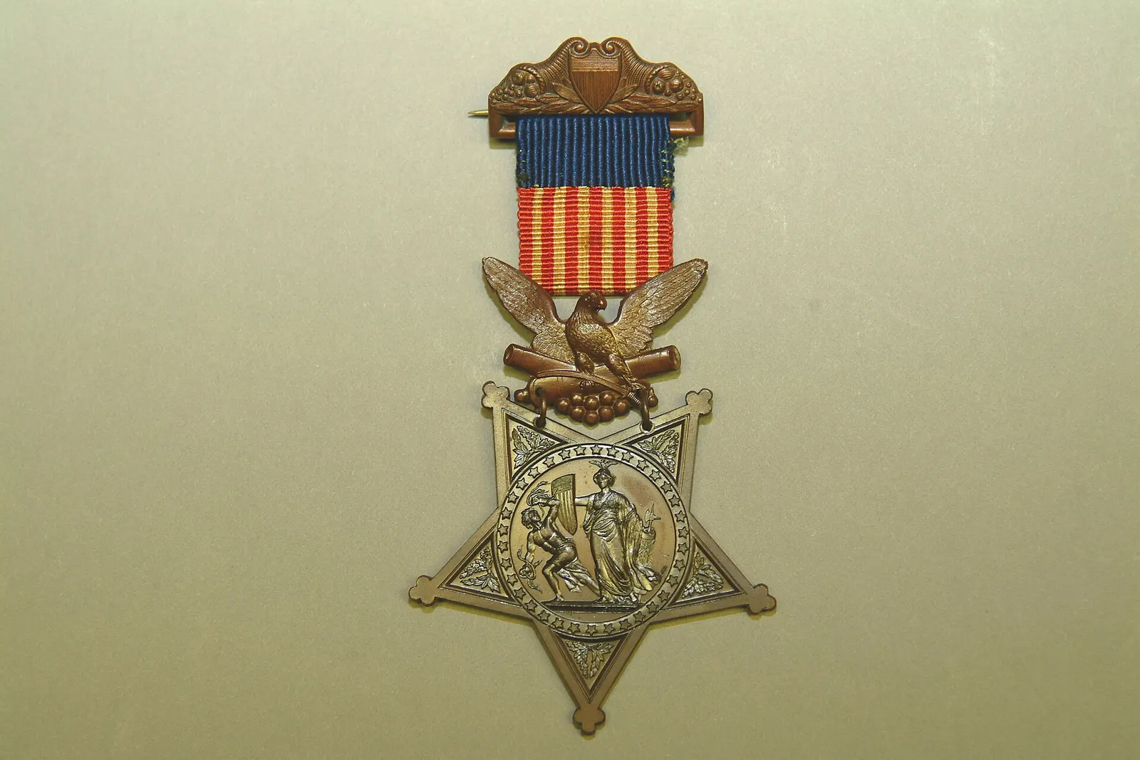 The 1862 to 1896 version of the U.S. Army Medal of Honor from the Army Heritage Museum collection
