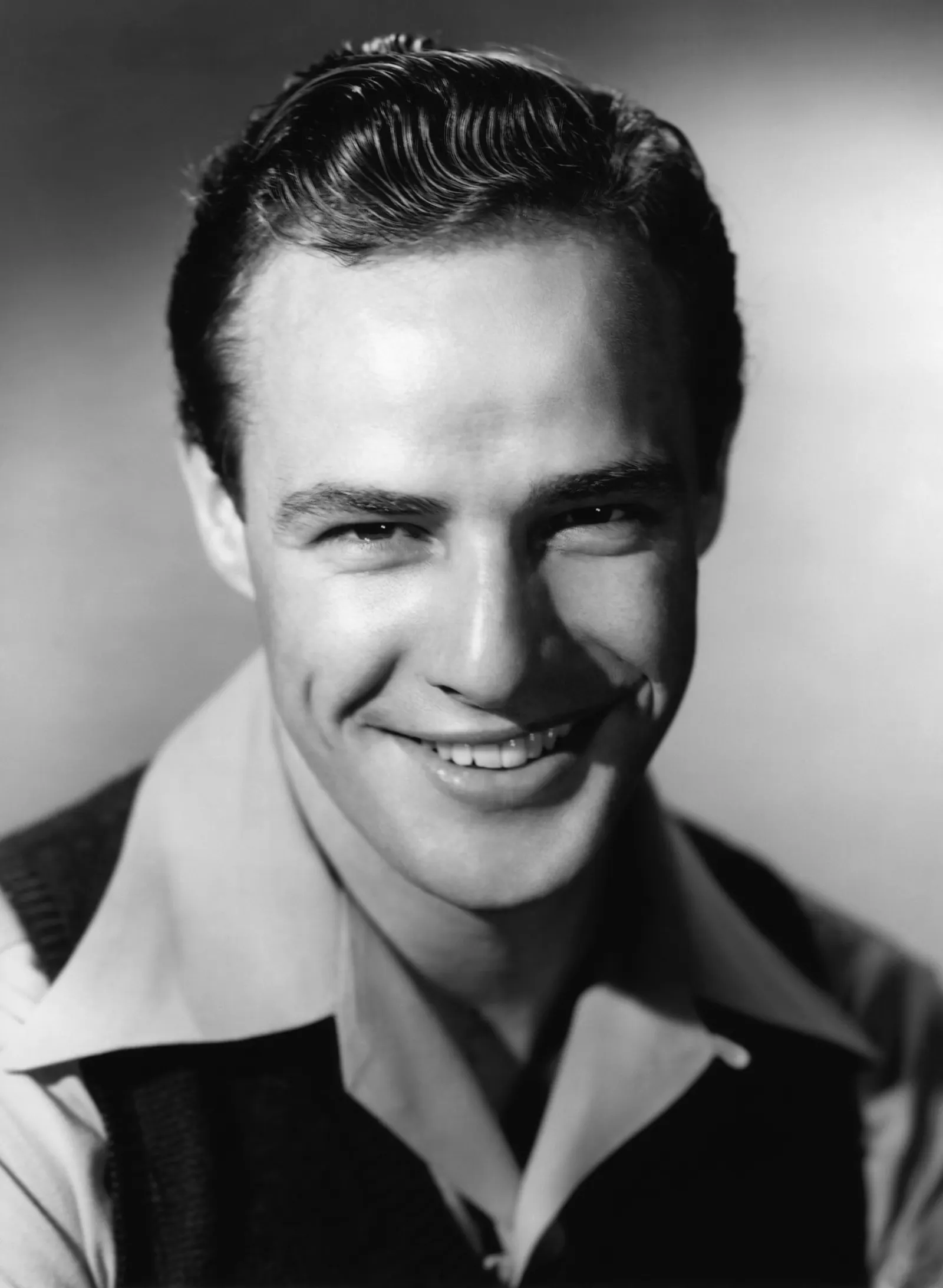 Marlon Brando in a 1950 studio publicity still for The Men