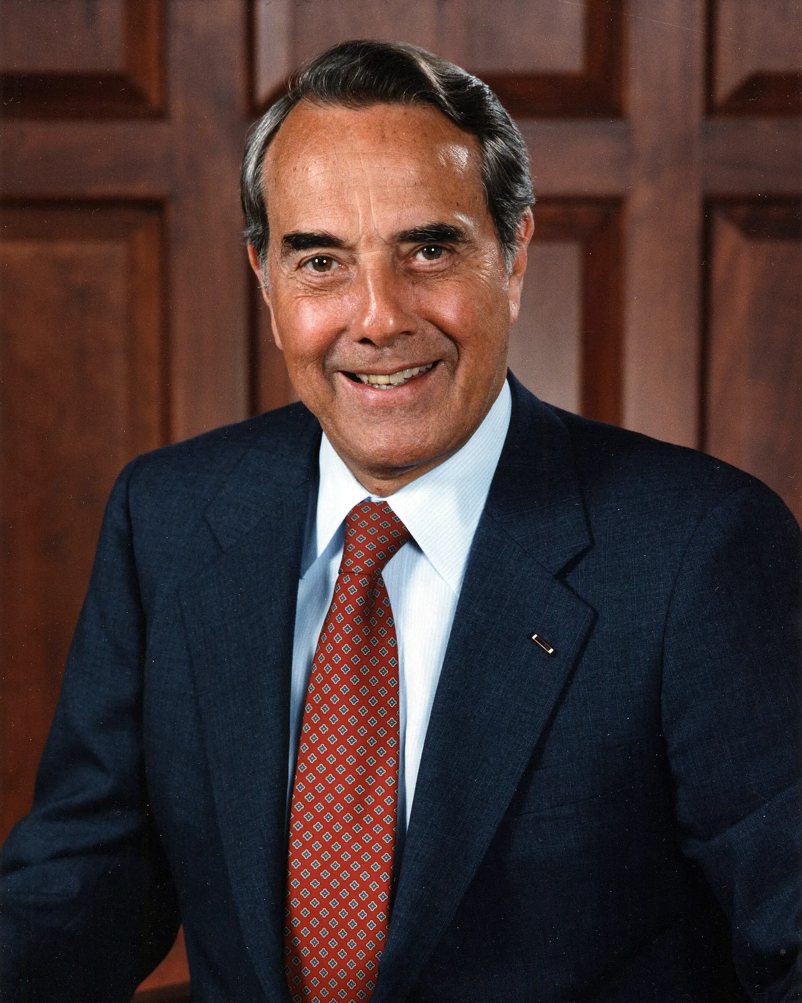 Official portrait photograph of Senator Bob Dole of Kansas, the 1996 Republican presidential nominee